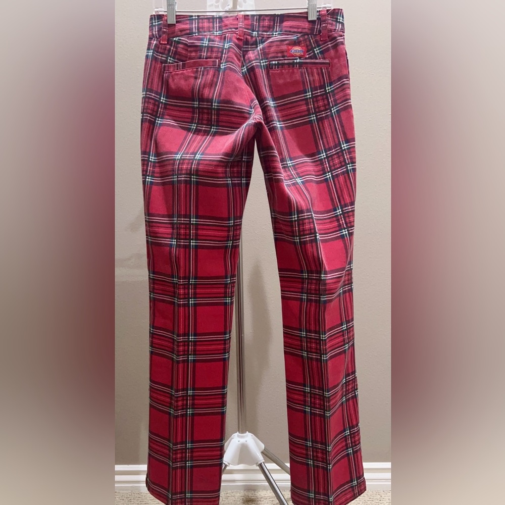 DICKIES GIRL Low Rise Plaid Pants + Lunchbox - Picture 4 of 11